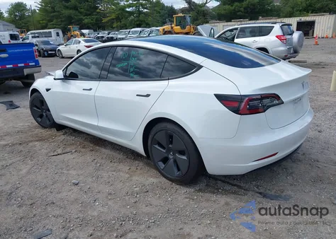2021 Tesla Model 3 Standard Range Plus Rear-Wheel Drive из США, поврежденный, VIN 5YJ3E1EA6MF052276